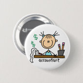 Rekeningnummer Button (Voorkant /achterkant)