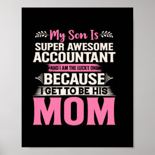 Rekeningoverzicht Superaccountant Poster