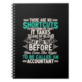 Rekeningoverzicht | Te benoemen tot accountant Notitieboek (Voorkant)