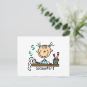 Rekeningsfiguur Briefkaart (Staand voorkant)