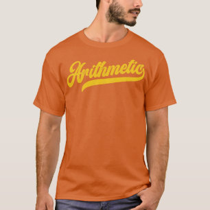 Rekenkundige Wiskunde Geeks T-shirt