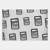 Rekenmachine Accountant Hart inpakpapier Vel (Voorkant)