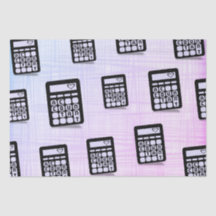 Rekenmachine Accountant Hart Roze Blauw Paarse