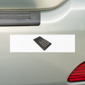 rekenmachine bumpersticker (Op auto)