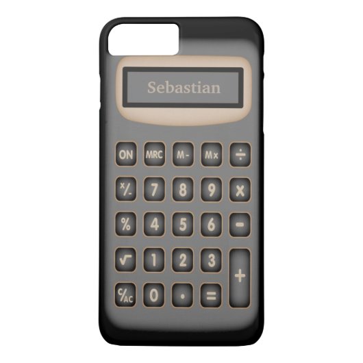 Rekenmachine Case-Mate iPhone Case (Achterkant)