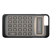 Rekenmachine Case-Mate iPhone Case (Achterkant (Horizontaal))