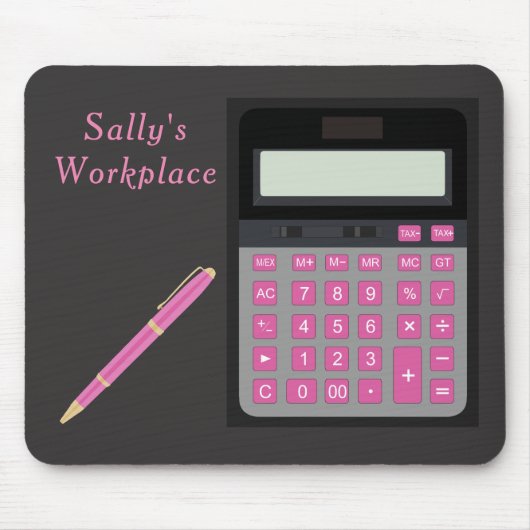 Rekenmachine en Muismat pen (Voorkant)