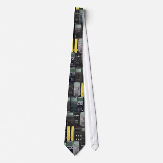 Rekenmachine Necktie Stropdas (Voorkant)