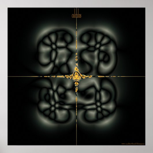 rekenmachine poster (Voorkant)