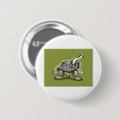 rekenmachine ronde button 5,7 cm (Voorkant /achterkant)