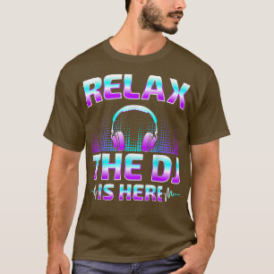 Rela: DJ is hier grappig DJ-schijf Jockey-muziekpa T-shirt