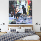 Relais Canvas Afdruk (Insitu (Slaapkamer))