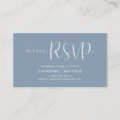 Relance de réponse aux invitations de mariage, Mod (Devant)