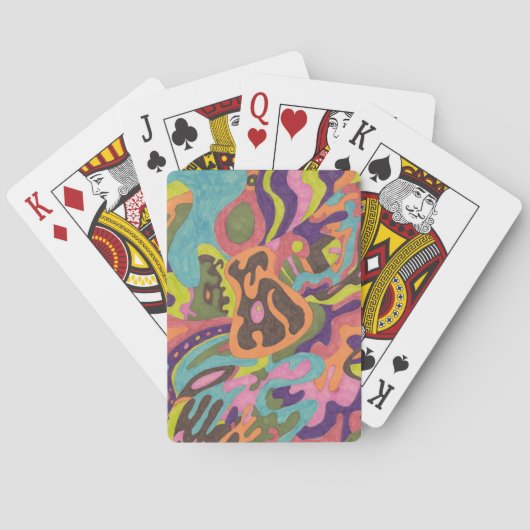 "Relase" Abstract Pokerkaarten (Achterkant)