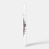 Relatable "Overthinking Everything" Quote Case-Mate iPhone Case (Achterkant / Links)