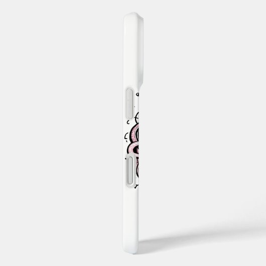 Relatable "Overthinking Everything" Quote Case-Mate iPhone Case (Achterkant / Rechts)