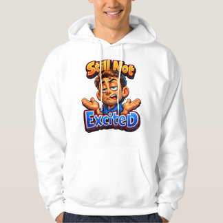 Relatable Sarcastic Humor Design – Reaction Art Hoodie