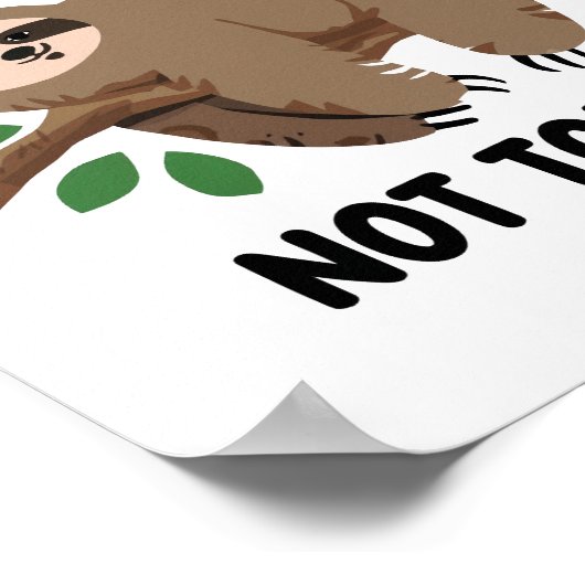 Relatable Tired and Moody Quote Poster (Hoek)