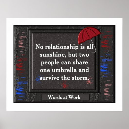 Relatie citaat - poster (Voorkant)