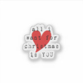 Relatie LDR over lange afstand Sticker (Voorkant)