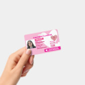 Relatie License Kaart Badge (Handheld)