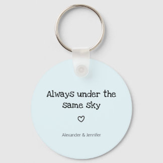 relatie over lange afstand ik mis je sleutelhanger