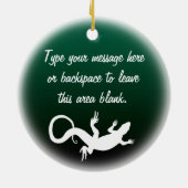 Relatieve ornament gepersonaliseerde retieldecorat (Achterkant)