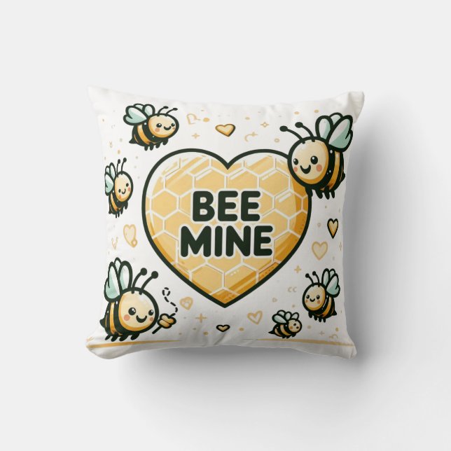 Relation abeille coussin (Recto)