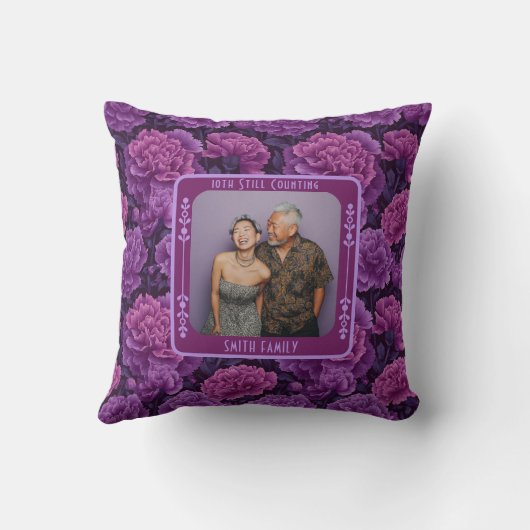 Relation classique Lovebird avec oreiller à lancer (Verso)