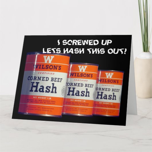 RELATION DÉFILER LA CARTE APOLOGIE PARDON (Devant)