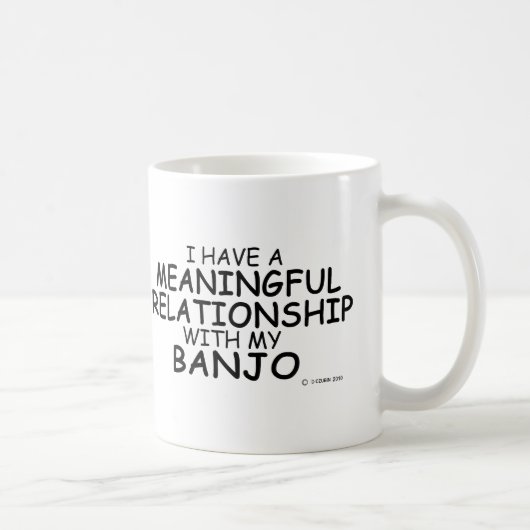 Relation significative Banjo café Mug (Droite)