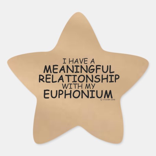 Relation significative Sticker Euphonium Star (Devant)