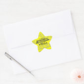Relation significative Sticker Fiddle Star (Enveloppe)