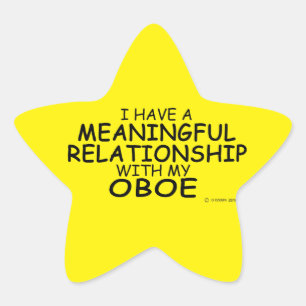 Relation significative Sticker Oboe Star