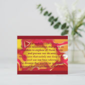 Relations qui autorisent la carte postale de devis (Debout devant)