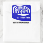 RELATIVITÉ "Album Art" autocollant (Sac)