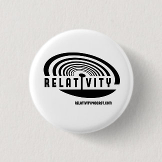 RELATIVITEIT logo-toets Ronde Button 3,2 Cm