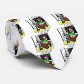 Relativiteitstheorie en belastingcode stropdas (Opgerold)