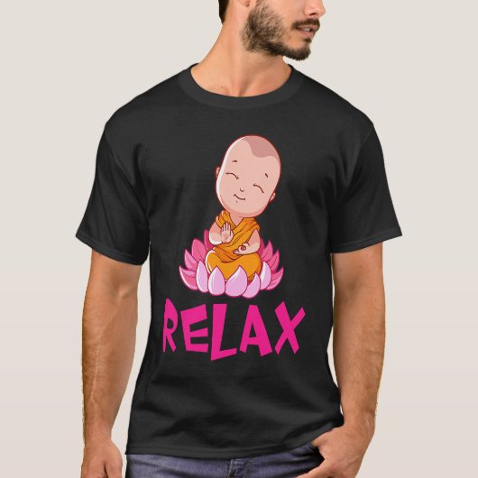 Relax baby buda t-shirt (Voorkant)