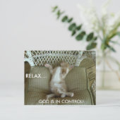 RELAX... BRIEFKAART (Staand voorkant)