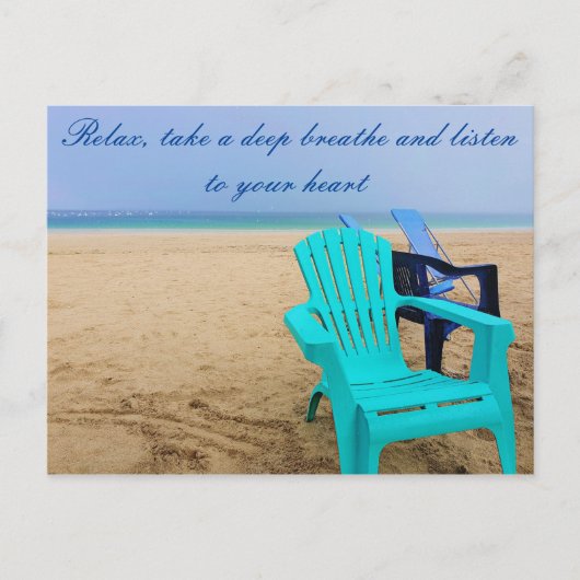 Relax Briefkaart (Voorkant)