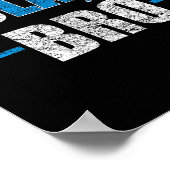 Relax Bro Grappige Lacrosse Speler Joke Quote Lax Poster (Hoek)