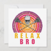 Relax Bro Lacrosse (Achterkant)