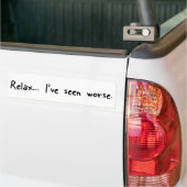 Relax Bumpersticker (Op Truck)
