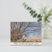 RELAX Carte postale Immobilier (Debout devant)