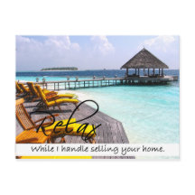 RELAX Carte postale Immobilier