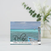 RELAX Carte postale Immobilier (Debout devant)