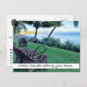 RELAX Carte postale Immobilier (Devant / Derrière)