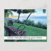 RELAX Carte postale Immobilier (Devant)