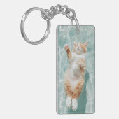 Relax Cat Sleutelhanger (Voorkant Links)
